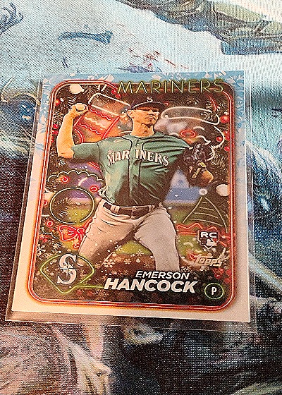 2024 Topps Holiday #H197 Emerson Hancock — front