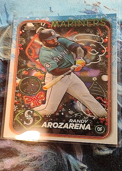 2024 Topps Holiday #H138 Randy Arozarena — front
