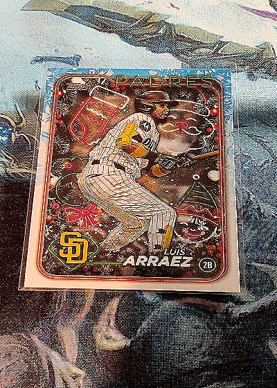 2024 Topps Holiday #H168 Luis Arraez — front