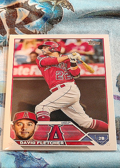 2023 Topps Series 2 #636 David Fletcher — front