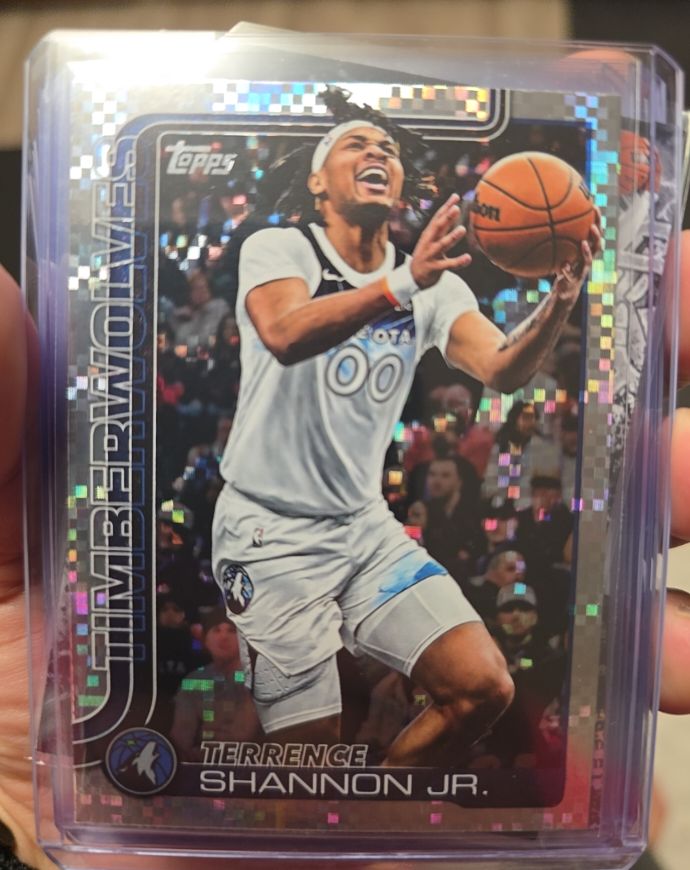 2023 Topps Timberwolves #Terrence Shannon Jr. — front