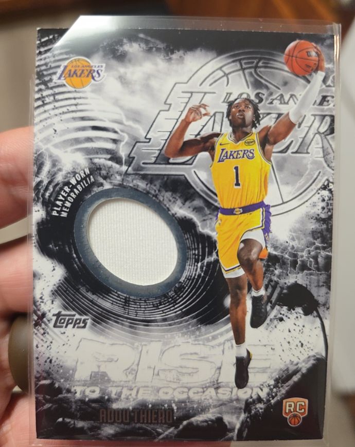 2025 Topps Rise to the Occasion #RTO-AT Adou Thiero — front