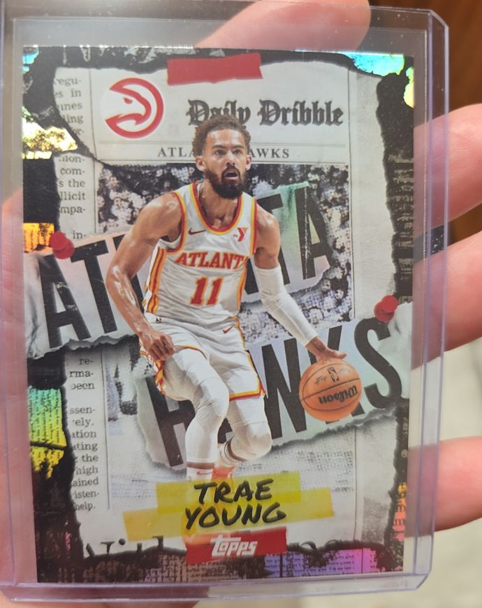 2025-26 Topps Basketball #DD-23 Trae Young Daily Dribble — front