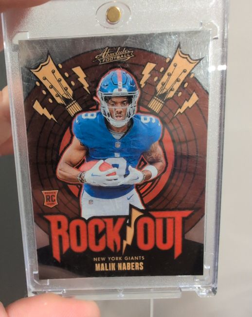 2024 Panini Absolute Rock Out #RO-MNS Malik Nabers — front