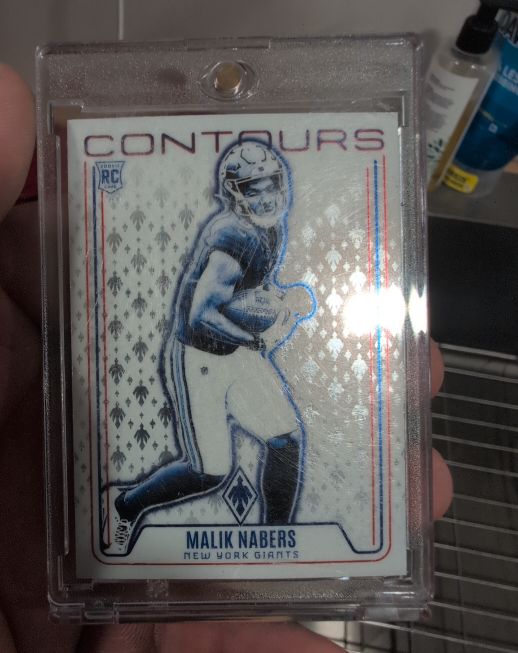 2024 Panini Phoenix Contours #CON-MNS Malik Nabers — front