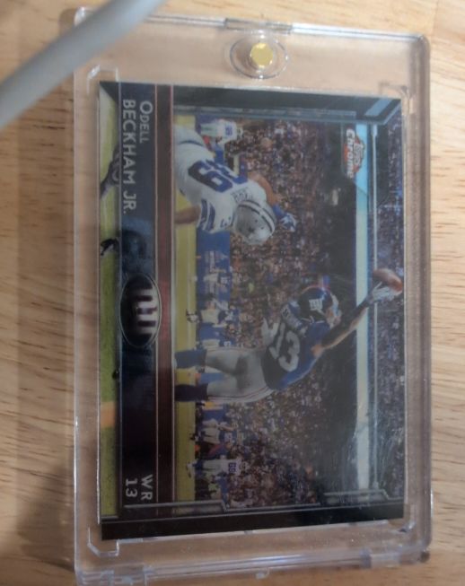 2015 Topps Chrome #18 Odell Beckham Jr. — front