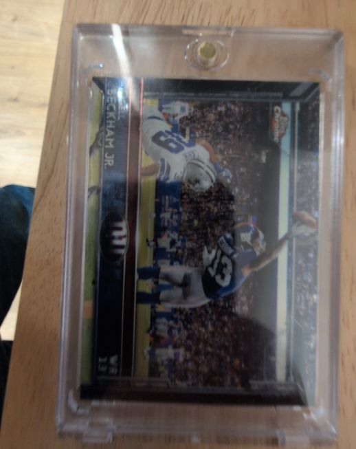 2015 Topps Chrome #18 Odell Beckham Jr. — front