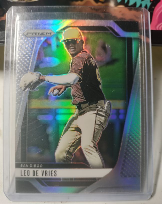 2025 Panini Prizm #47 Leo De Vries — front