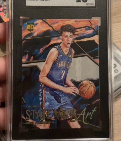 2023-24 Panini Court Kings #7 Jalen Hood-Schifino State of the Art — front