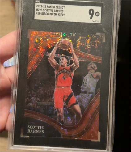 2021-22 Panini Select #223 Scottie Barnes — front