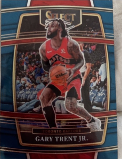 2021-22 Panini Select #25 Gary Trent Jr. — front