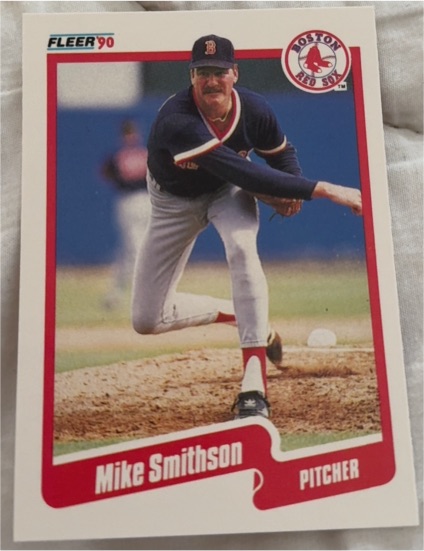 1990 Fleer #288 Mike Smithson — front