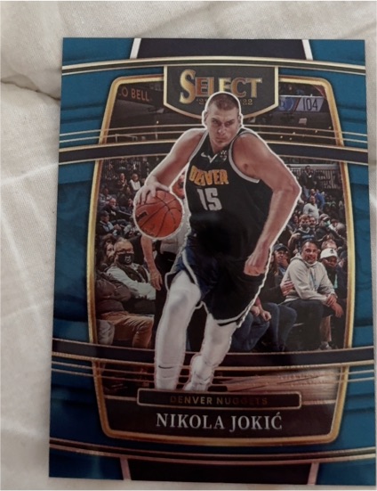 2021-22 Panini Select #82 Nikola Jokić — front