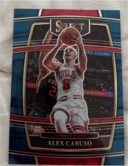 2021-22 Panini Select #9 Alex Caruso — front
