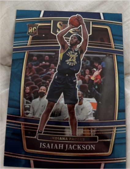 2021-22 Panini Select #55 Isaiah Jackson — front
