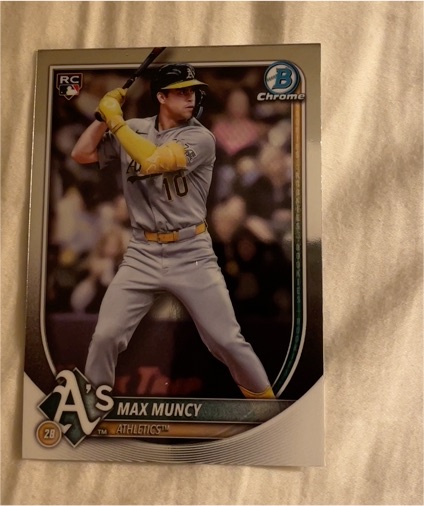 2025 Bowman Chrome #90 Max Muncy — front