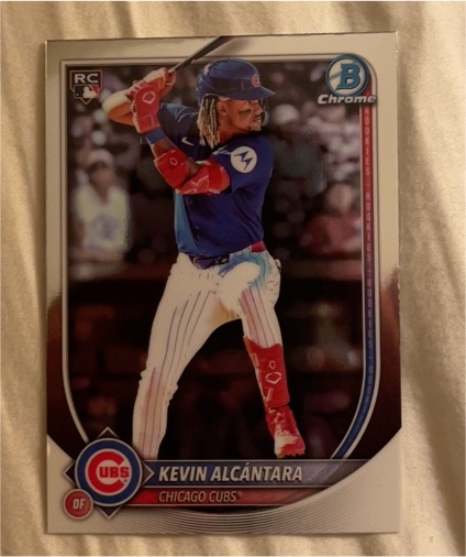 2025 Bowman Chrome #44 Kevin Alcantara — front
