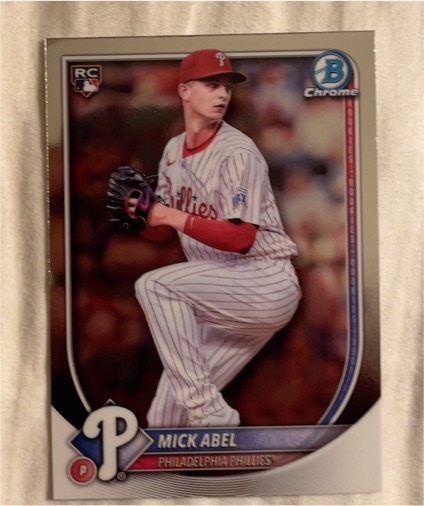2025 Bowman Chrome #11 Mick Abel — front