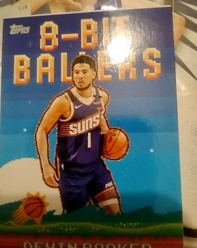 2025-26 Topps Basketball #8B-3 Devin Booker 8-Bit Ballers — front