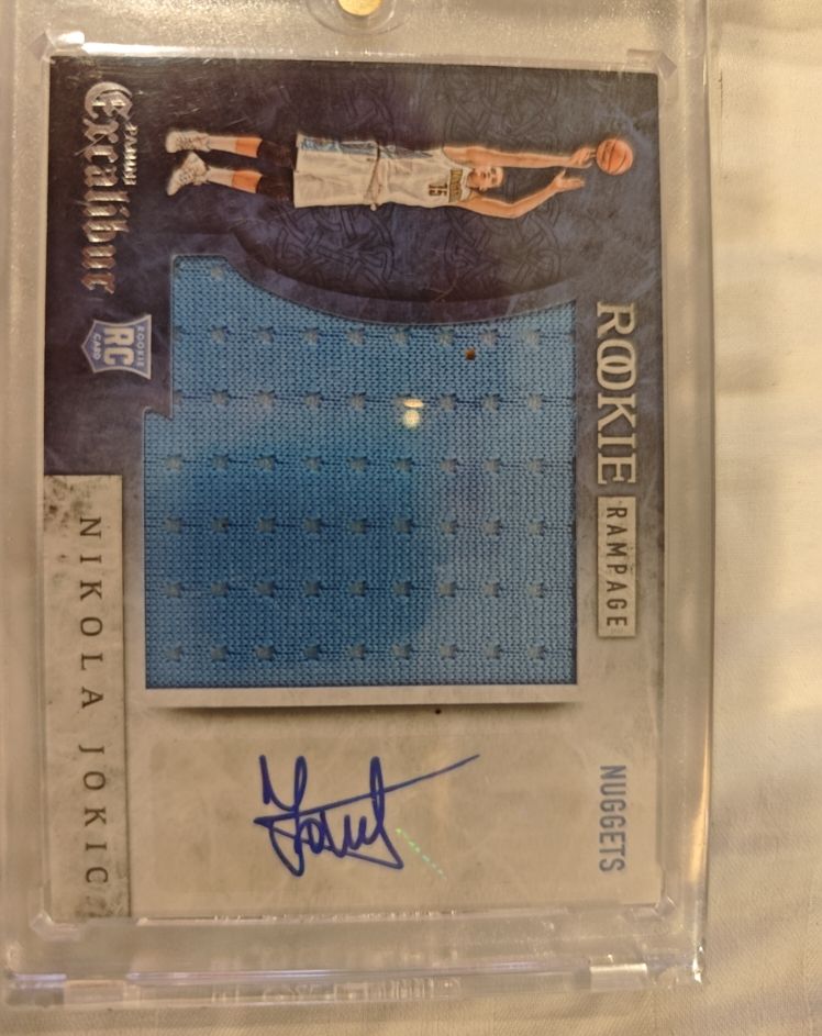 2015-16 Panini Excalibur Rookie Rampage #RR-NJ Nikola Jokic — front