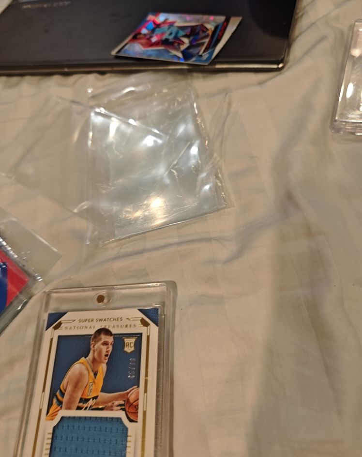 2015 Panini National Treasures Super Swatches #SS-NJ Nikola Jokić RC — front
