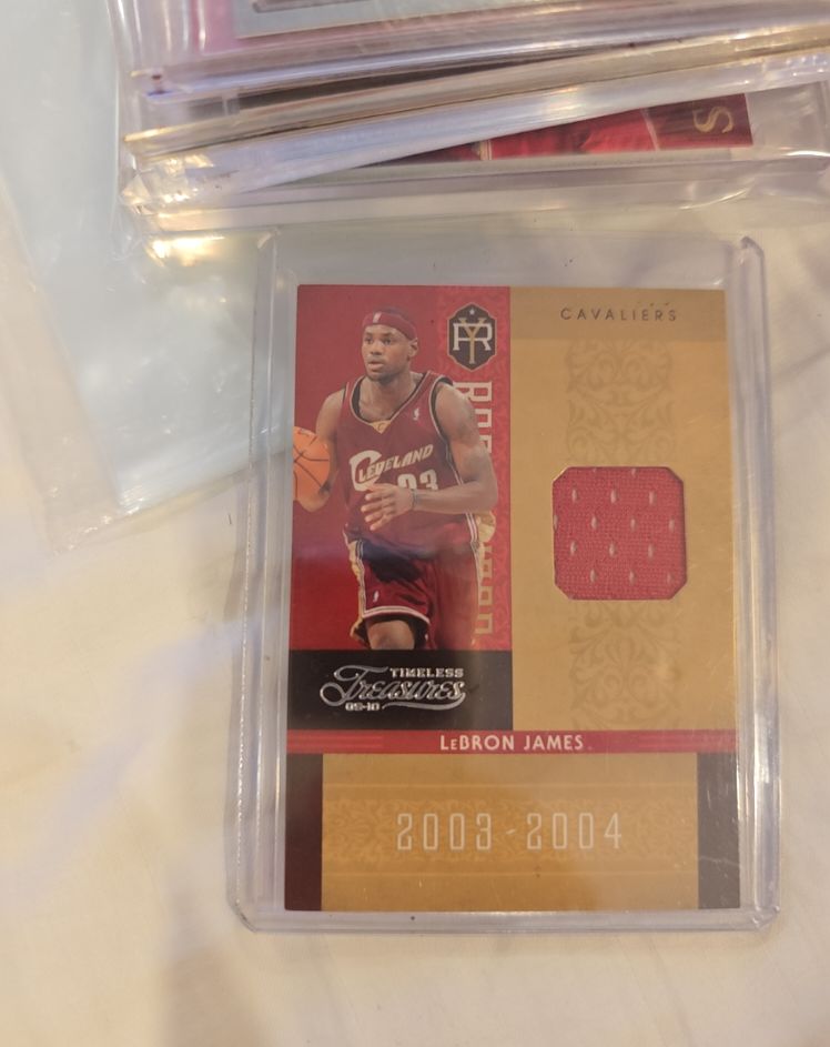 2003-04 Panini Timeless Treasures LeBron James — front