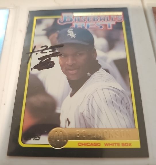 1992 Topps McDonald's Baseball's Best #33 Bo Jackson — front