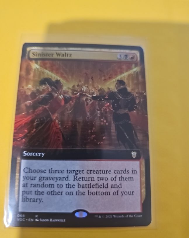 2021 Magic: The Gathering #088 Sinister Waltz — front