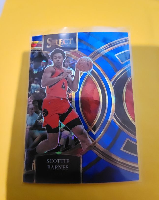 2023-24 Panini Select #147 Scottie Barnes Premier Level — front