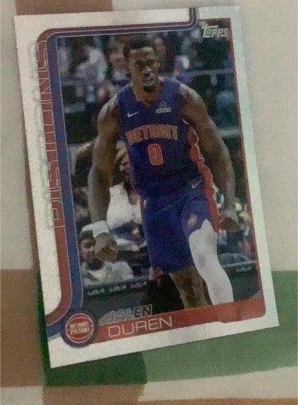 2025-26 Topps Basketball #41 Jalen Duren — front