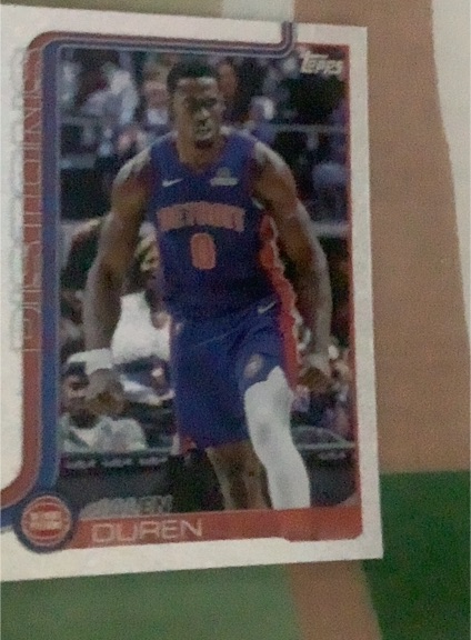 1992-93 Topps #176 Troy Duren — front