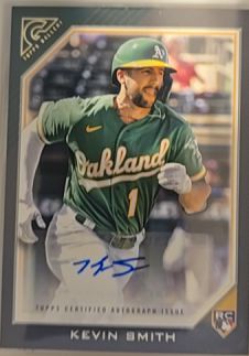 2022 Topps Gallery Rookies Autographs #RA-KS Kevin Smith — front