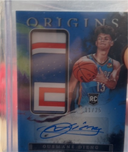 2022 Panini Origins #RJA-OD Ousmane Dieng — front