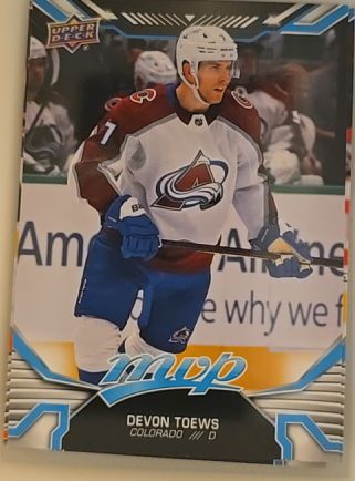 2022-23 Upper Deck MVP #81 Devon Toews — front