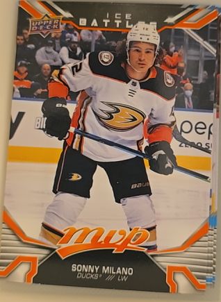 2022-23 Upper Deck MVP #75 Sonny Milano — front