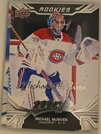 2022-23 Upper Deck MVP #238 Michael McNiven — front