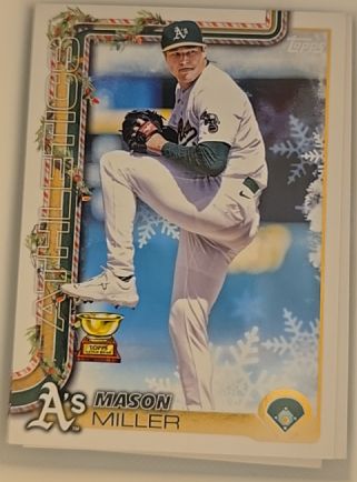 2025 Topps Holiday #H48 Mason Miller — front