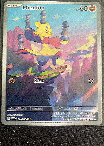 2025 Pokémon #133 Mienfoo — front