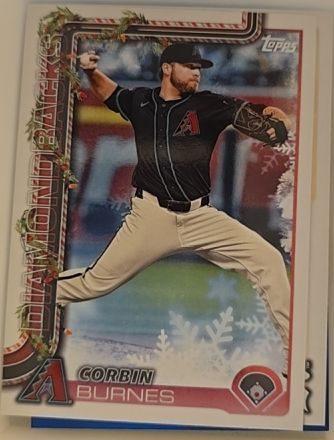 2025 Topps Holiday #H185 Corbin Burnes — front