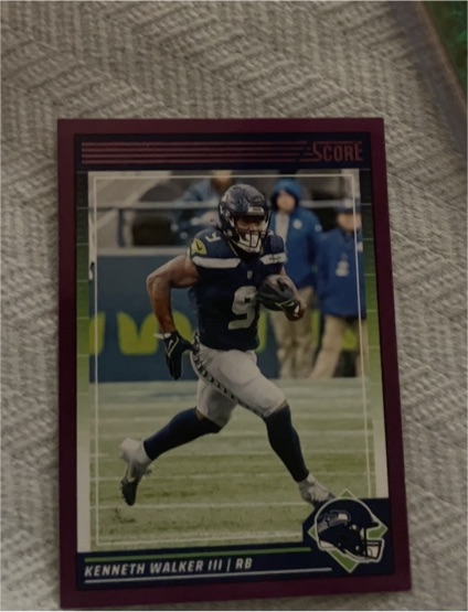 2024 Score #255 Kenneth Walker III — front
