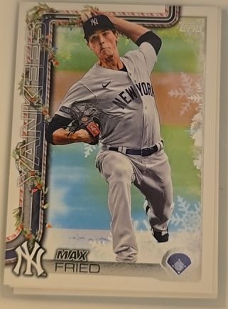 2025 Topps Holiday #H119 Max Fried — front