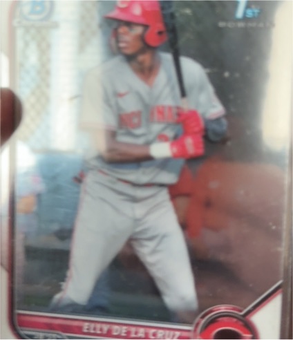 2022 Bowman Chrome Prospects #BCP-50 Elly De La Cruz — front