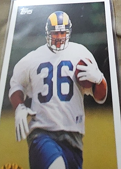1993 Topps #604 Jerome Bettis Gold Rookie — front