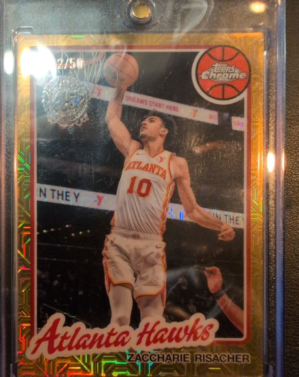 2025-26 Topps 1980-81 Topps Chrome #TC-ZR Zaccharie Risacher — front