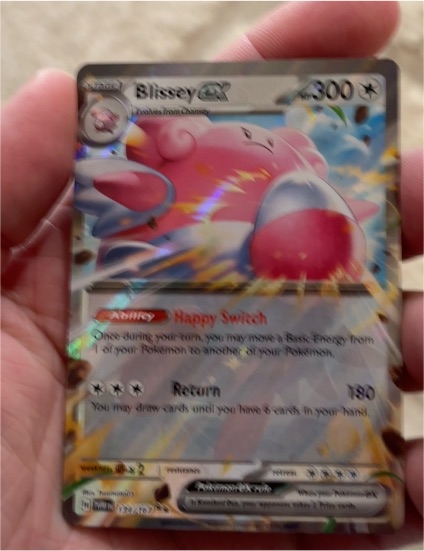 2024 Pokémon Scarlet & Violet Twilight Masquerade #134 Blissey GX — front