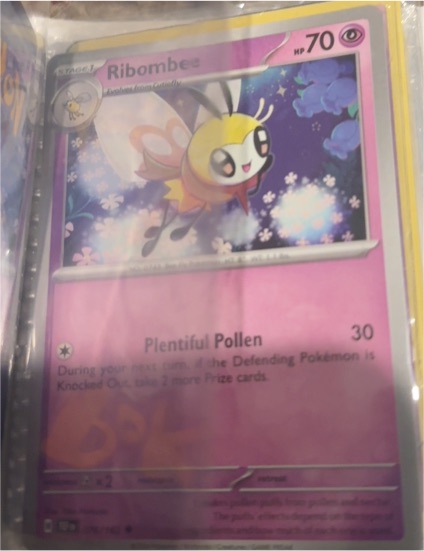 2024 Pokémon SV05: Temporal Forces #076 Ribombee — front