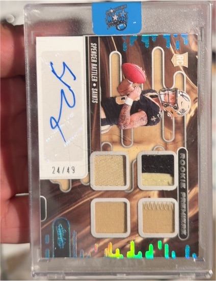 2022 Panini Rookie Premieres #24 Spencer Rattler — front