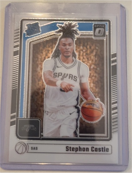2024-25 Donruss Optic #254 Stephon Castle — front