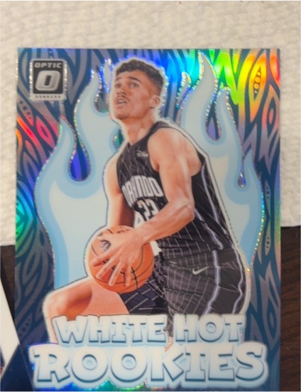 2024-25 Panini Donruss Optic #13 Ja'Kobe Walter White Hot Rookies — front