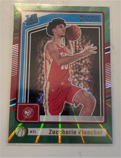 2024-25 Panini Donruss #219 Zaccharie Risacher — front